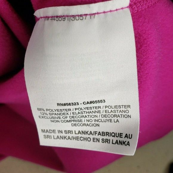 Nike Pro Dri Fit Hyperwarm Top XS Pink-Brushed Fleece Lined- - Picture 4 of 4